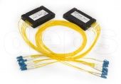 CWDM-1SM-08-16wave-2.0-1m-LC, Мультиплексор/Демультиплексор 8 каналов по одному волокну, 16 длин волн