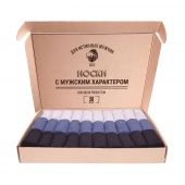Набор мужских носков RIX 30пар, классические ассорти (3 цвета) 45-46 (MNA31EC121215)
