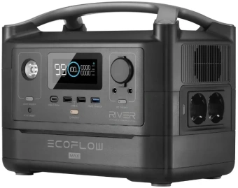 Зарядна станція EcoFlow RIVER Max (576 Вт·год)