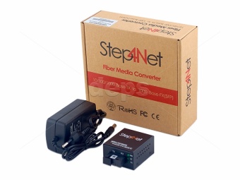 Медиаконвертеры Step4Net MCm-Q-0,1-1SM-1550nm-20