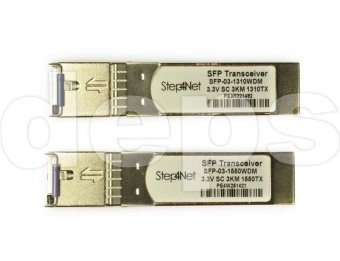 Одноволоконные SFP 1Gbps WDM модули Step4Net