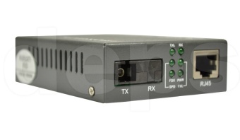 10/100Base-TX одноволоконные WDM 1310/1550 медиаконверторы