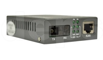 10/100Base-TX одноволоконные WDM 1310/1550 медиаконверторы