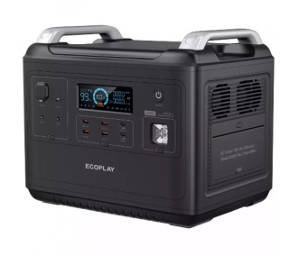 Портативна зарядна електростанція ECOPLAY P2001E LiFePo4 2000W/2000Wh