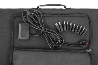 Портативна сонячна панель 2E, 120 Вт зарядний пристрій, DC, USB-С PD18W, USB-A 24W