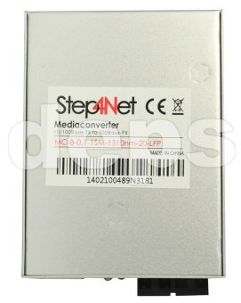 Медиаконвертеры Step4Net MC-A-0,1-1SM-1310nm/1550nm-20