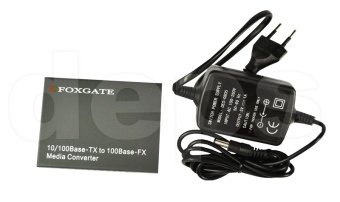 10/100Base-TX одноволоконные WDM 1310/1550 медиаконверторы